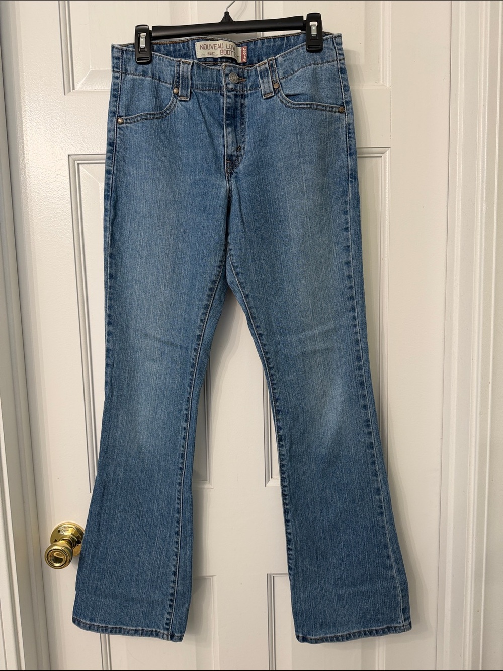 Levi's Nouveau Low Boot Cut Medium Blue Women's Jeans